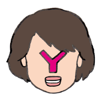 プロフィールY顔イラスト