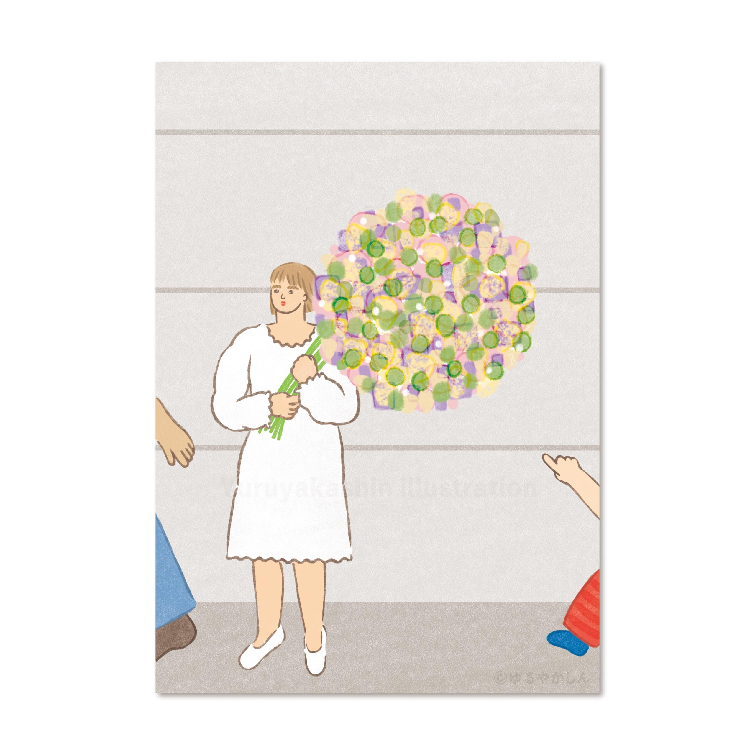 花女性