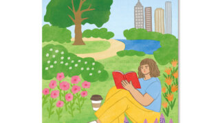 女性自然公園花本挿絵